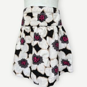 Genuine Kids from Oshkosh Girls Kids Cotton Floral Corduroy Mini Skirt. 4. 4T.
